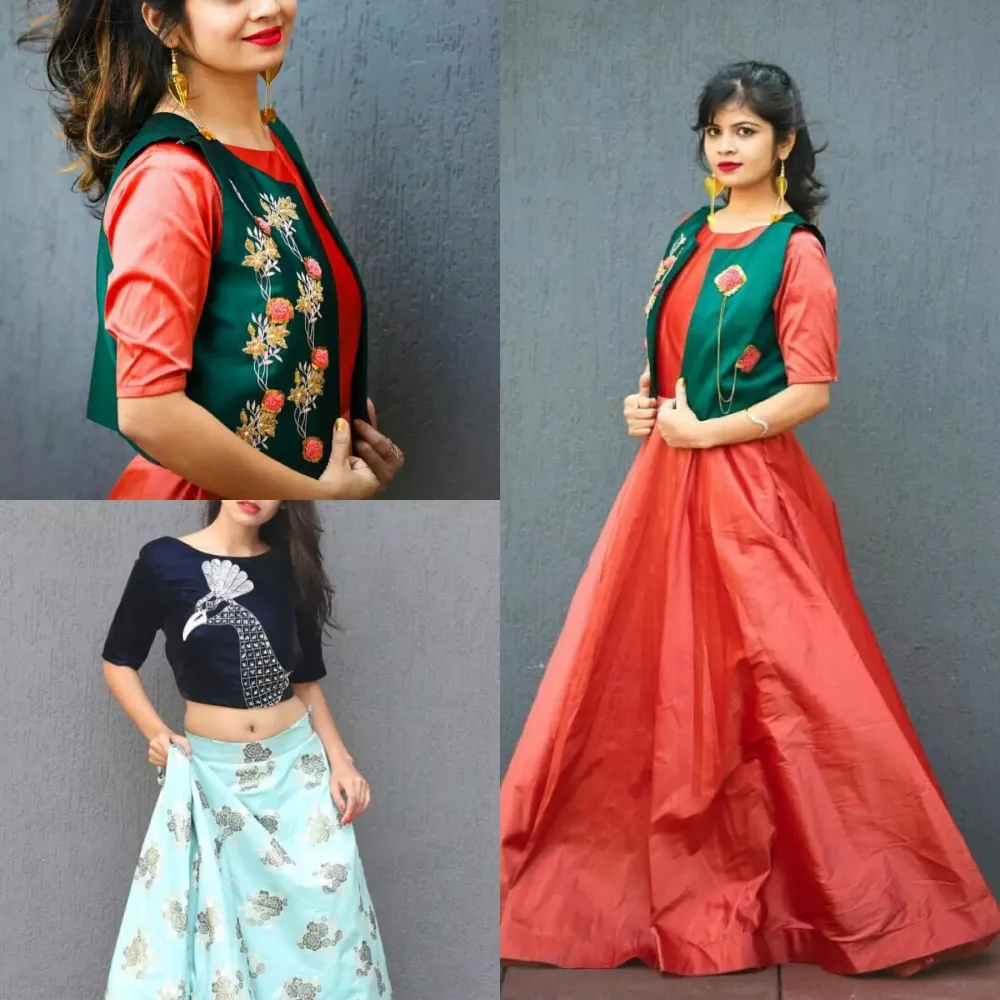 100+ Fancy Kurtis Designs : Chaniya Choli Designs Screenshots