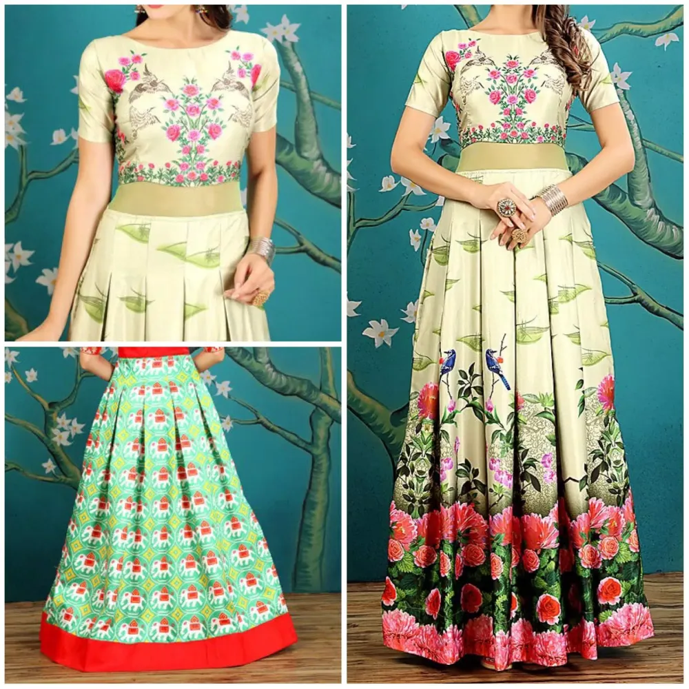 100+ Fancy Kurtis Designs : Chaniya Choli Designs Screenshots