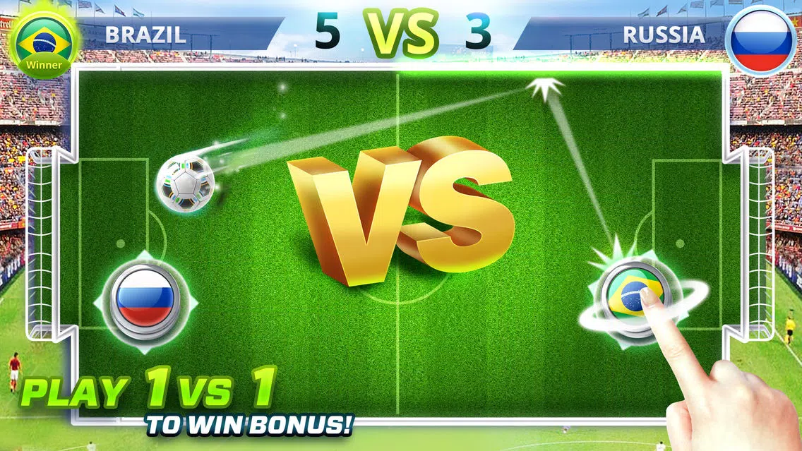 Ảnh chụp màn hình của Soccer Mania-Multiplayer Game