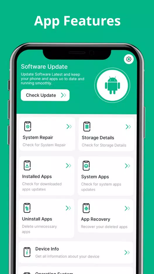 Software Update - Phone Update Screenshots