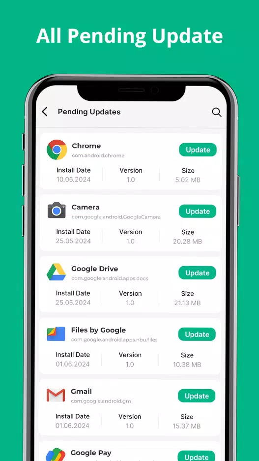 Software Update - Phone Update Screenshots