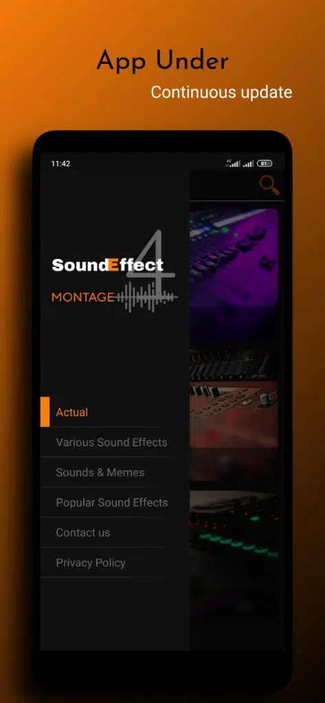 Скриншоты sound effects 4montage