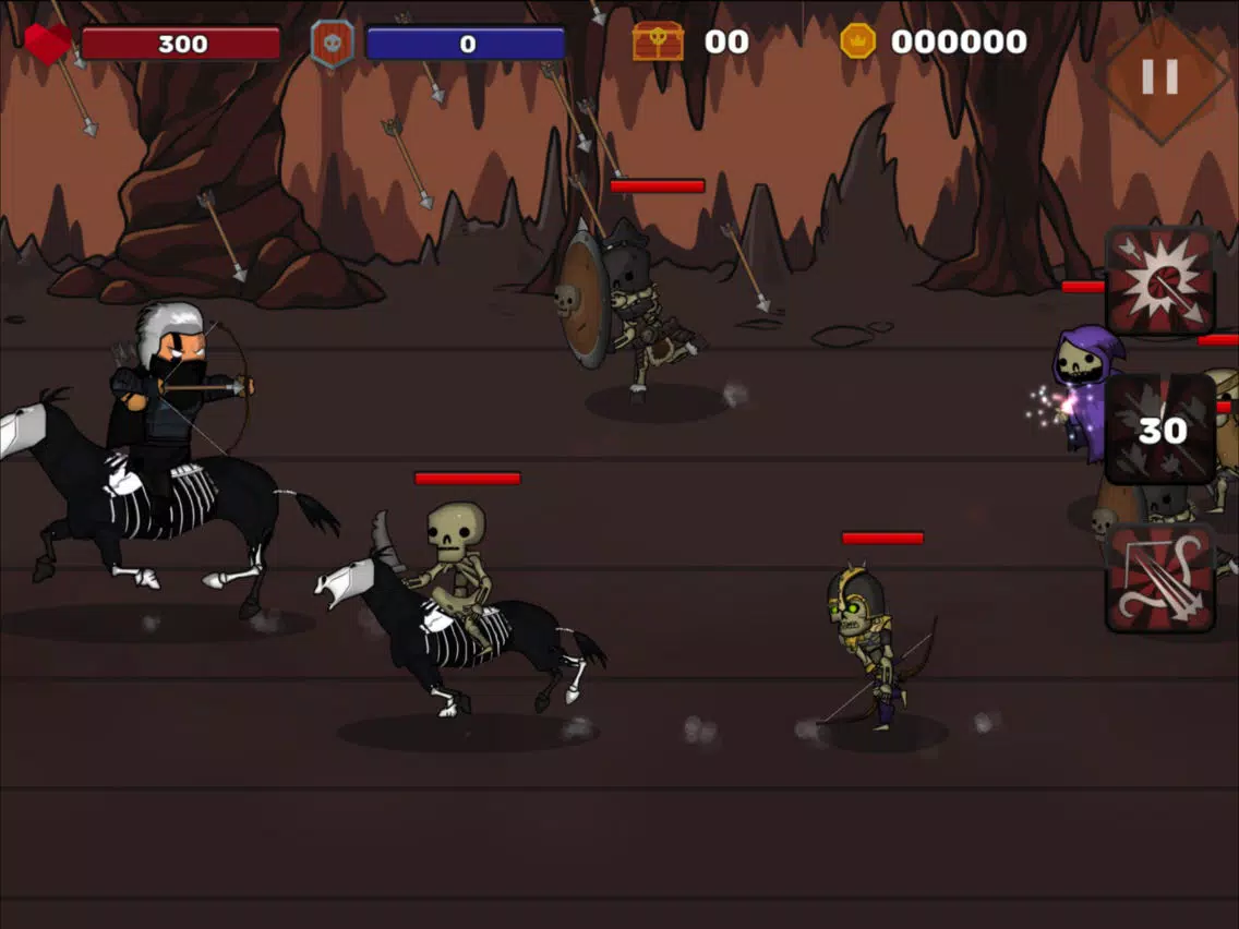 Ninja vs Skeleton iPad  سکرین شاٹس