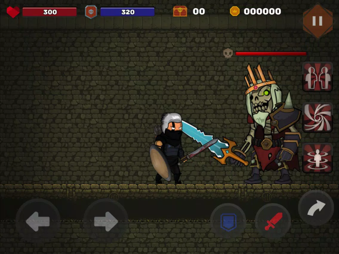 Ninja vs Skeleton iPad  سکرین شاٹس