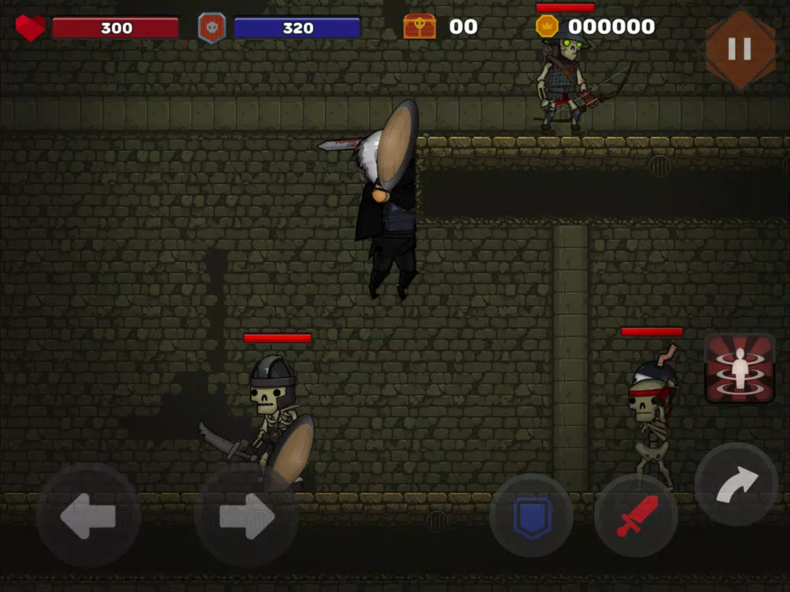 Ninja vs Skeleton iPad  سکرین شاٹس