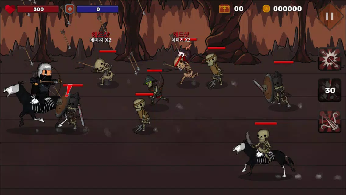 Ninja vs Skeleton سکرین شاٹس