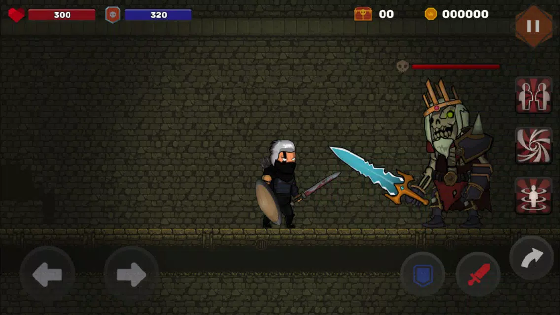 Ninja vs Skeleton سکرین شاٹس
