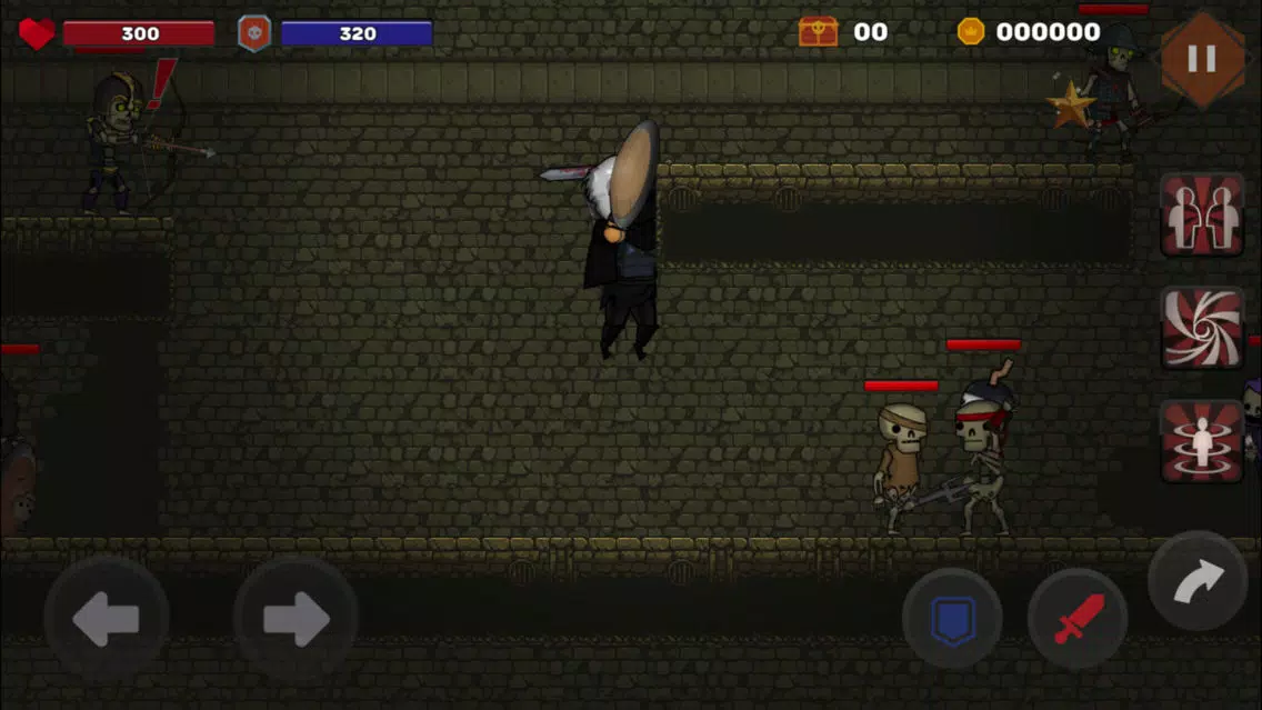 Ninja vs Skeleton سکرین شاٹس