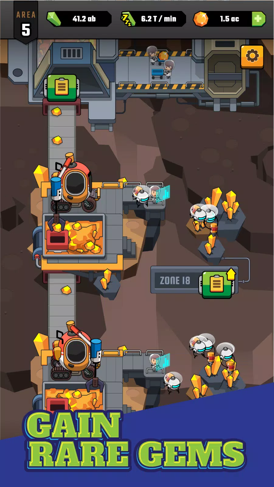 تصاویر Space Miner - Idle Tycoon