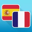 Free Spanish to French Phrasebook with Voice: Translate, Speak & Learn Common Travel Phrases & Words by Odyssey Translator