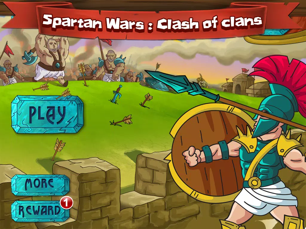 Spartan Warrior :: Fight of Clans iPad 应用截图
