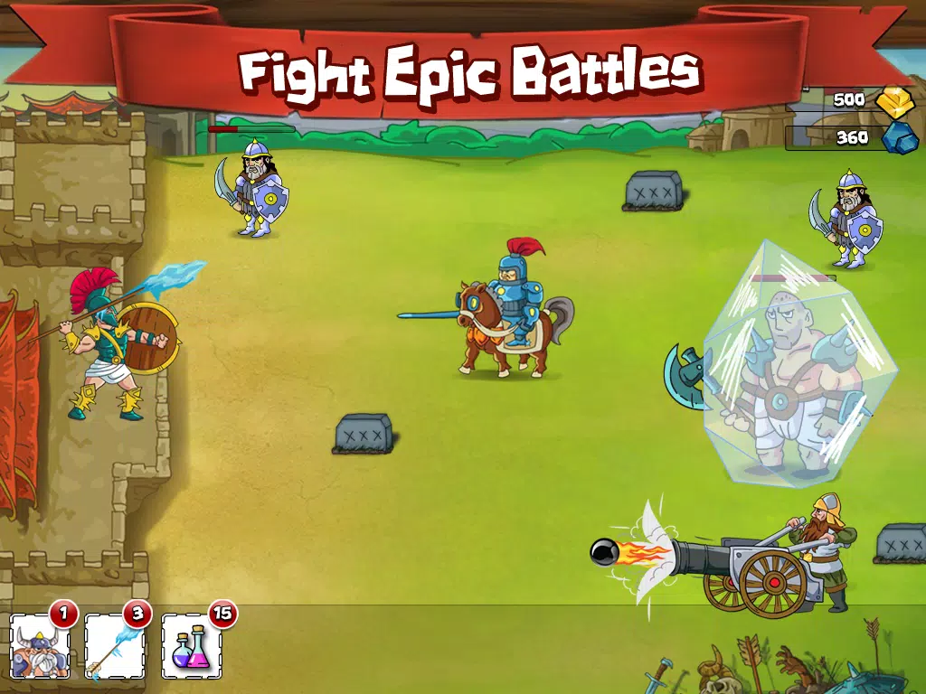 Spartan Warrior :: Fight of Clans iPad 应用截图