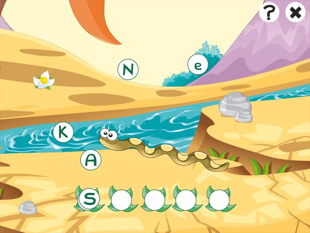 ABC savannah learning games for children: Word spelling with safari animals for kindergarten and pre-school iPad Screenshots