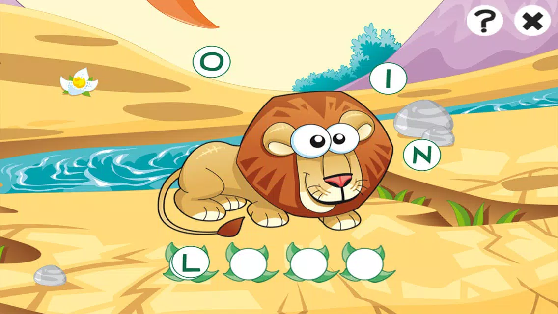 ABC savannah learning games for children: Word spelling with safari animals for kindergarten and pre-school Screenshots