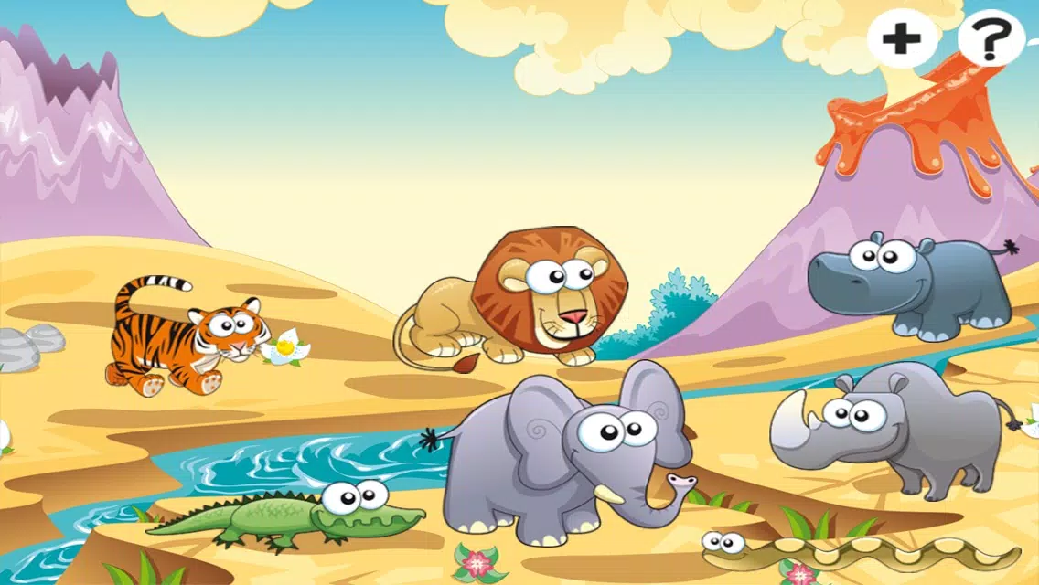ABC savannah learning games for children: Word spelling with safari animals for kindergarten and pre-school Screenshots