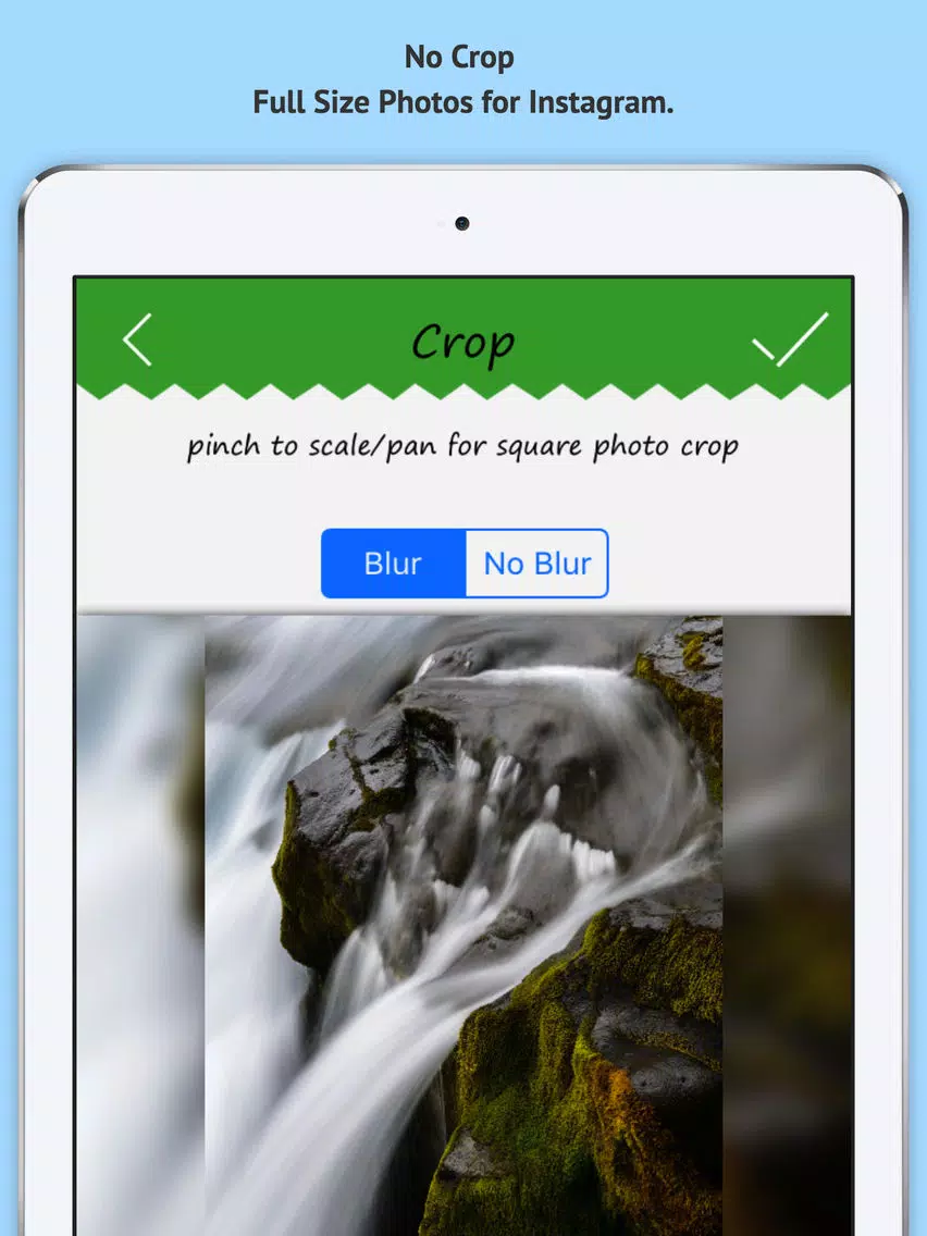 Square Ready - Post Any picture with out cropping for Instagram iPad Screenshots