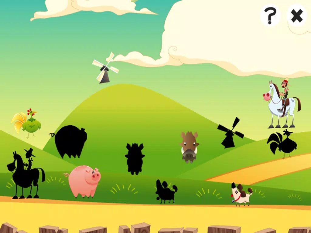 Animal Learning Game for Children: Learn and Play with Animals of the Countryside iPad Screenshots