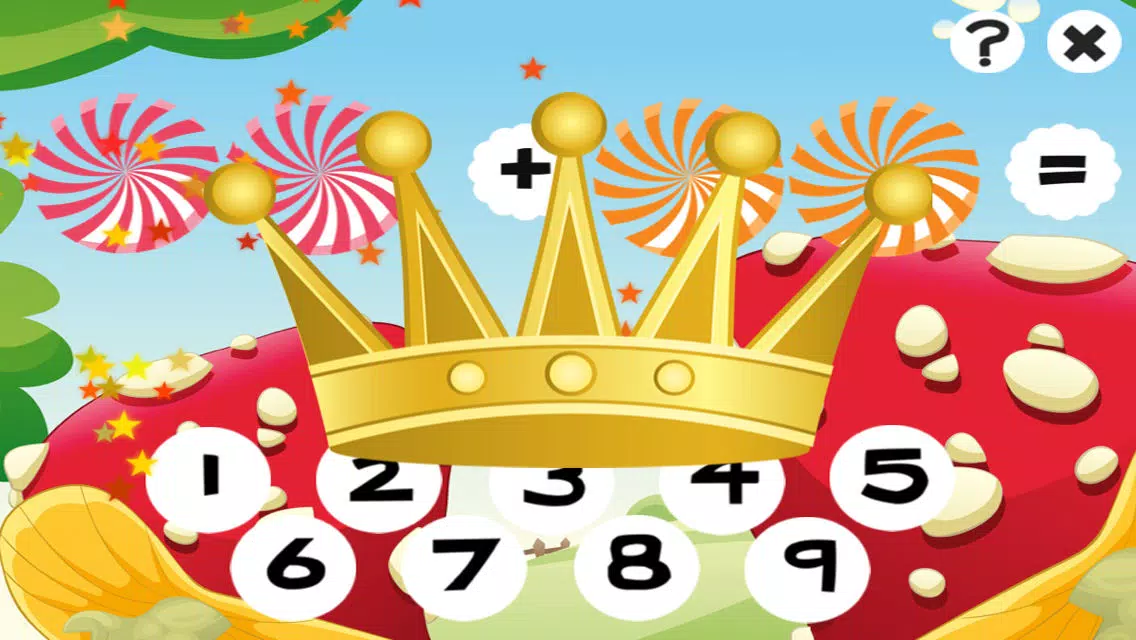 123 Candy Calculate! Mathematics Game for Small Children Screenshots