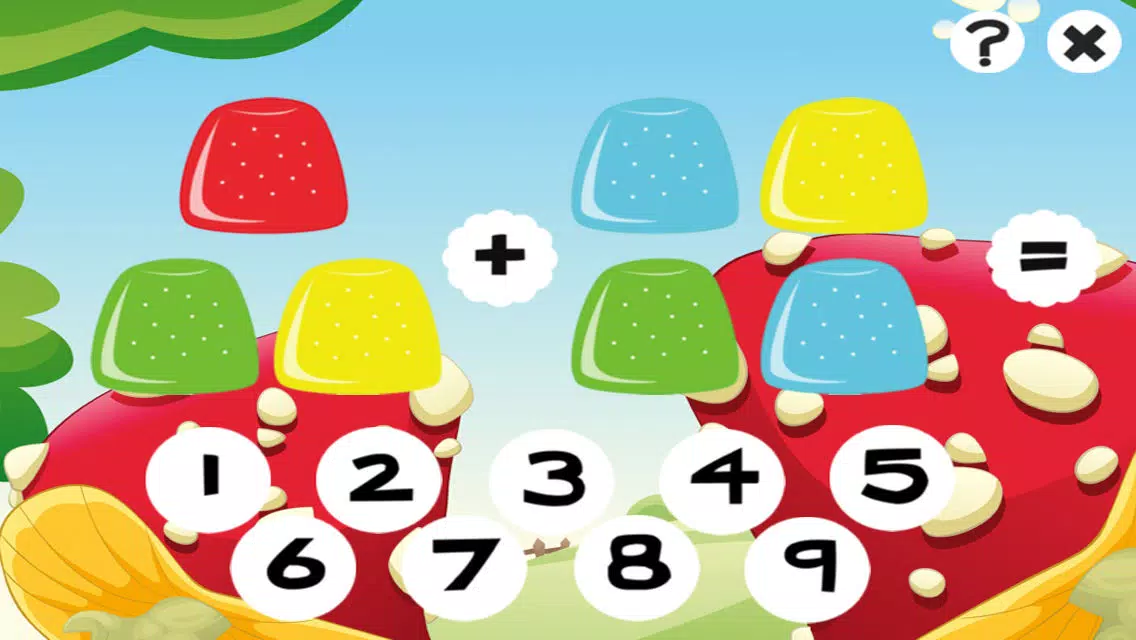 123 Candy Calculate! Mathematics Game for Small Children Screenshots