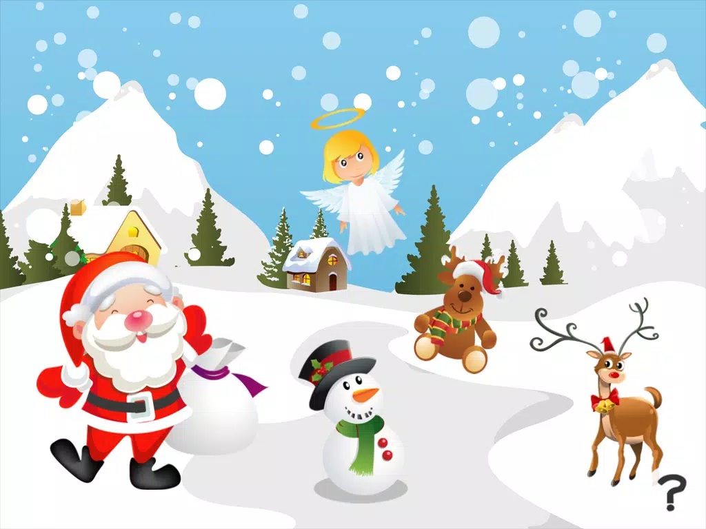 Christmas Game for Children: Learn with Santa Claus iPad Screenshots