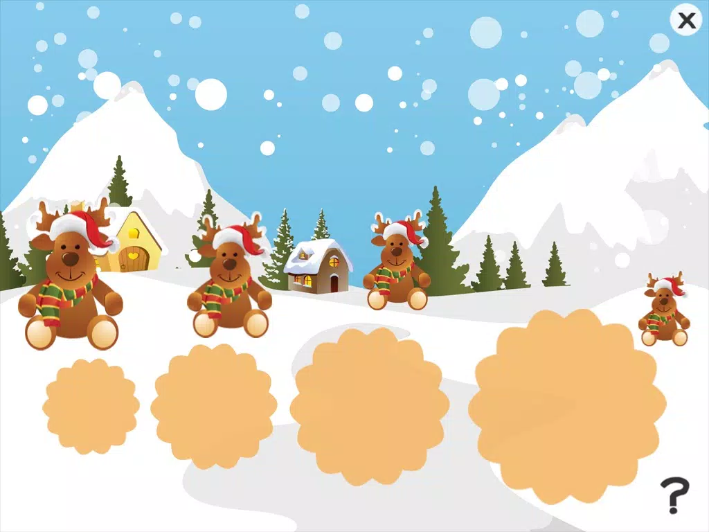 Christmas Game for Children: Learn with Santa Claus iPad Screenshots