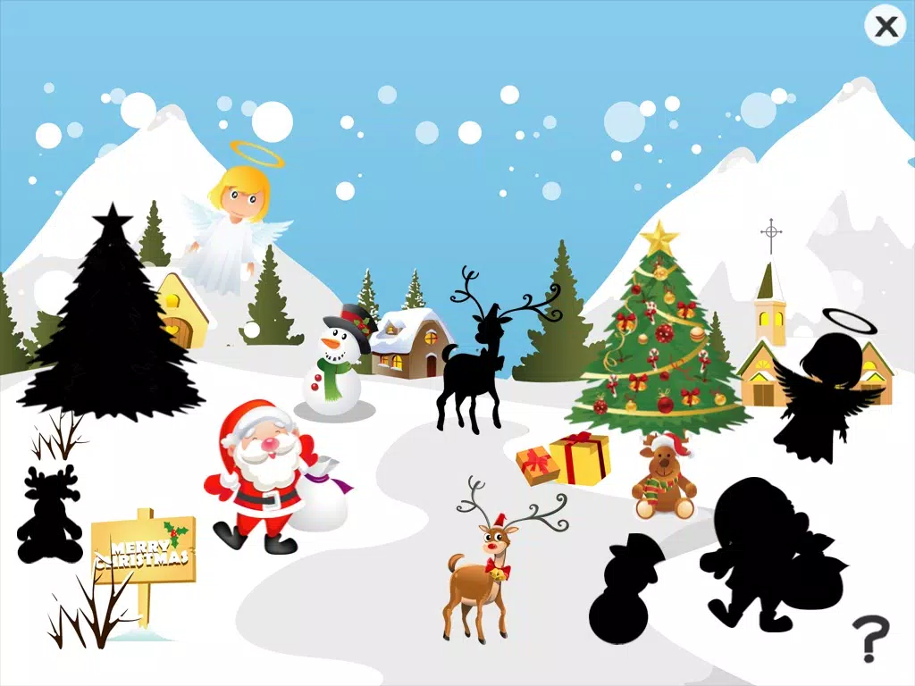Christmas Game for Children: Learn with Santa Claus iPad Screenshots