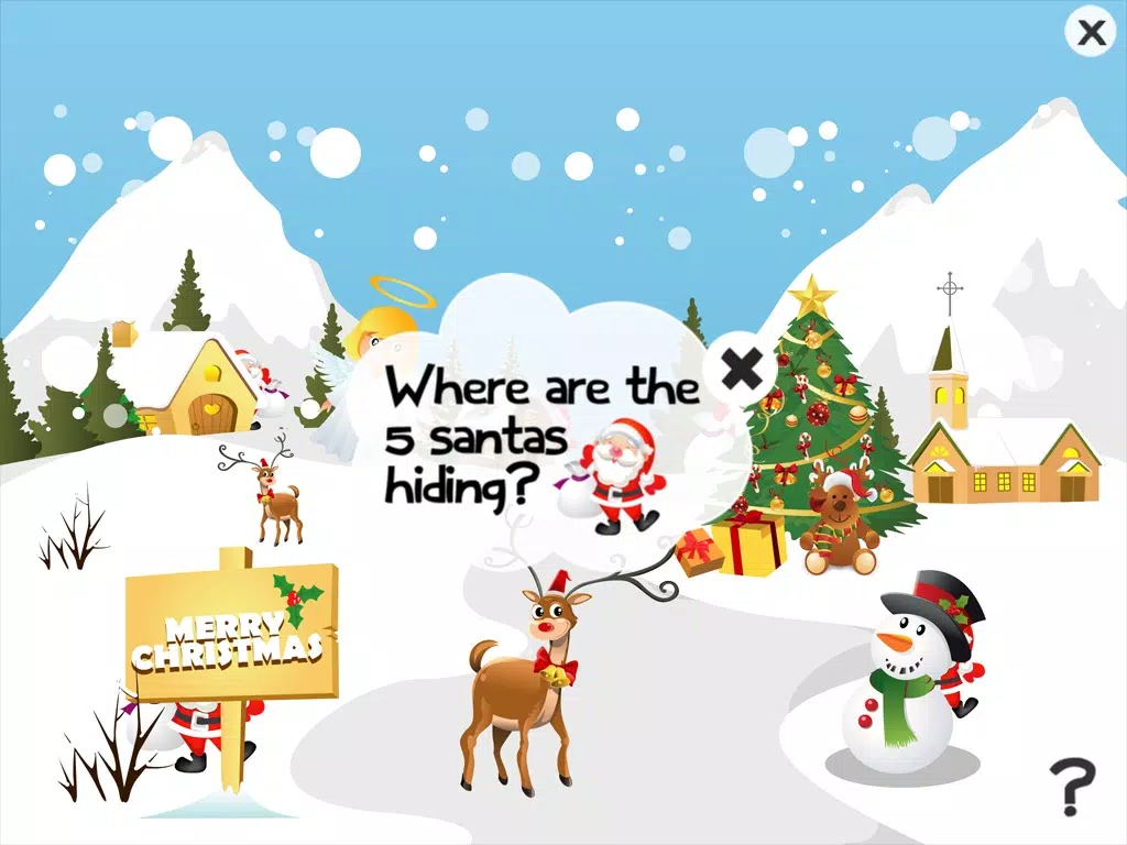 Christmas Game for Children: Learn with Santa Claus iPad Screenshots