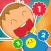 A classroom counting game for children: learn to count numbers 1-10