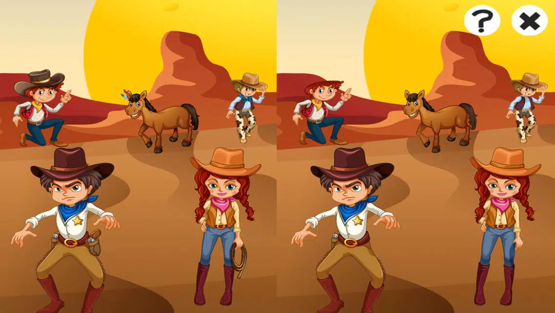 A Cowboys & Indians Learning Game for Children: Learn about the Wild West Screenshots