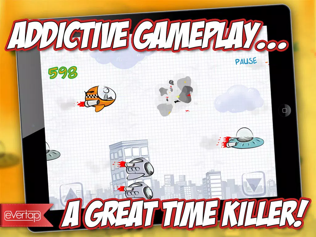 Free Stickly Cab Racing Game iPad 스크린샷