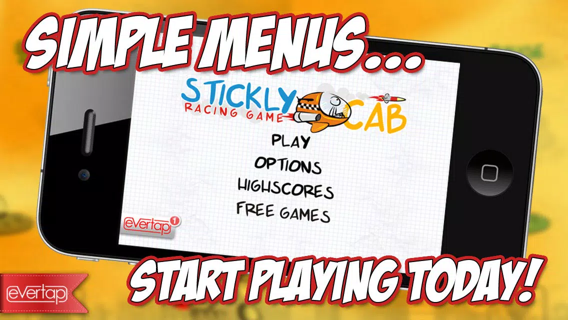 Free Stickly Cab Racing Game 스크린샷