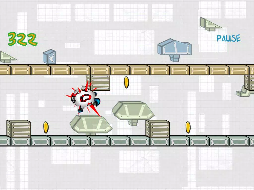Stickly Gravity Run Game iPad Screenshots