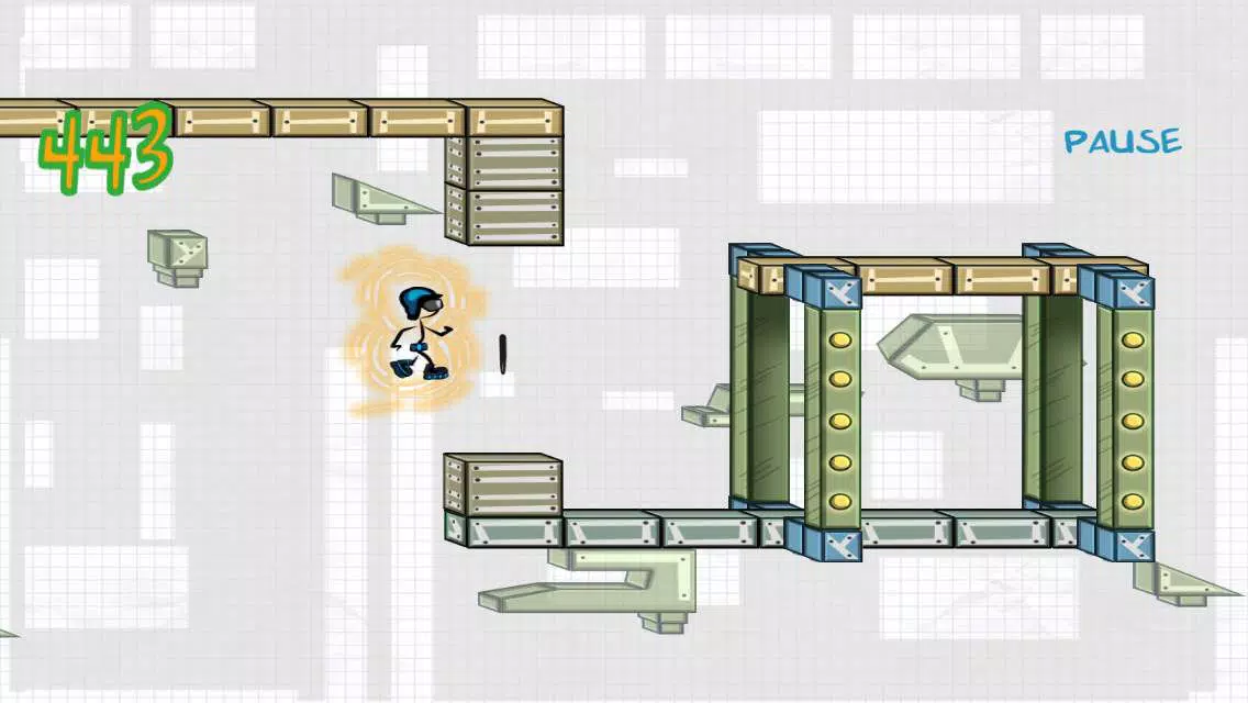 Stickly Gravity Run Game Screenshots