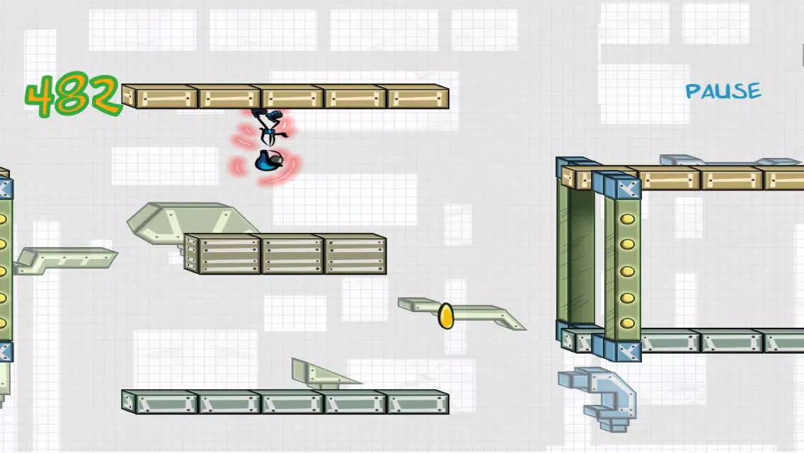 Stickly Gravity Run Game Screenshots