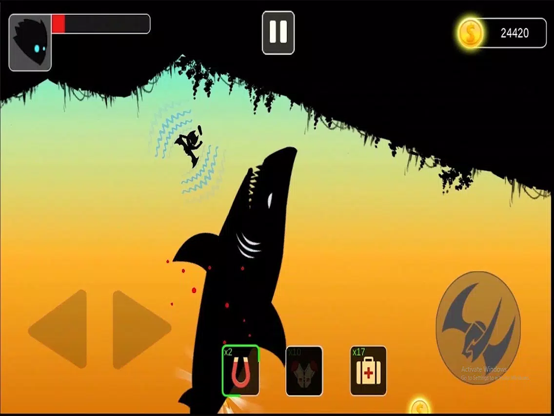 Stickman swing : Rope Swing iPad Screenshots