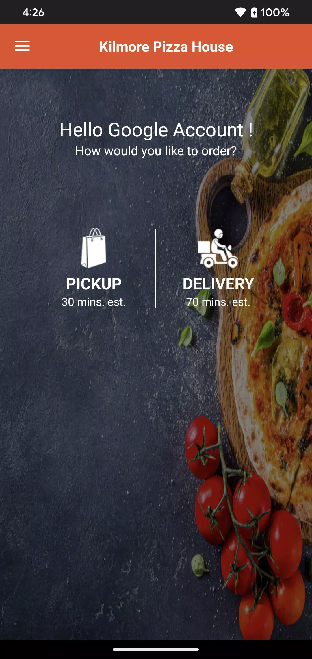 Kilmore Pizza House Screenshots
