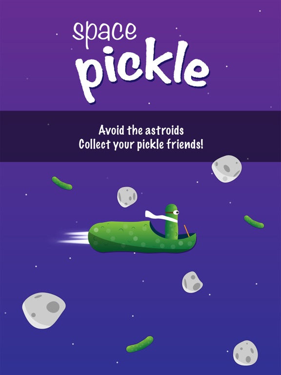 Ảnh chụp màn hình của Space Pickle iPad 