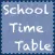 School Timetable - Lesson & Course Schedule for Student, Teacher, Organiser