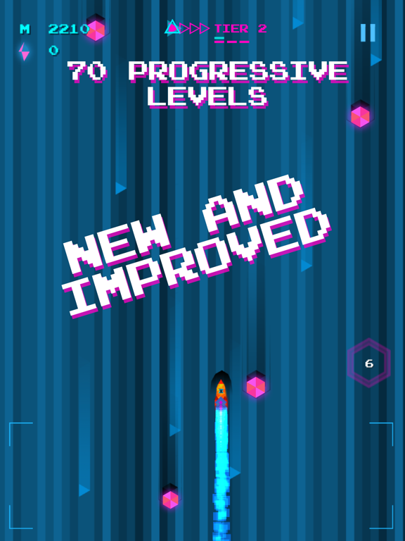 Trixel Rocket iPad 應用截圖