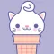 Kitty Cones Animated Stickers