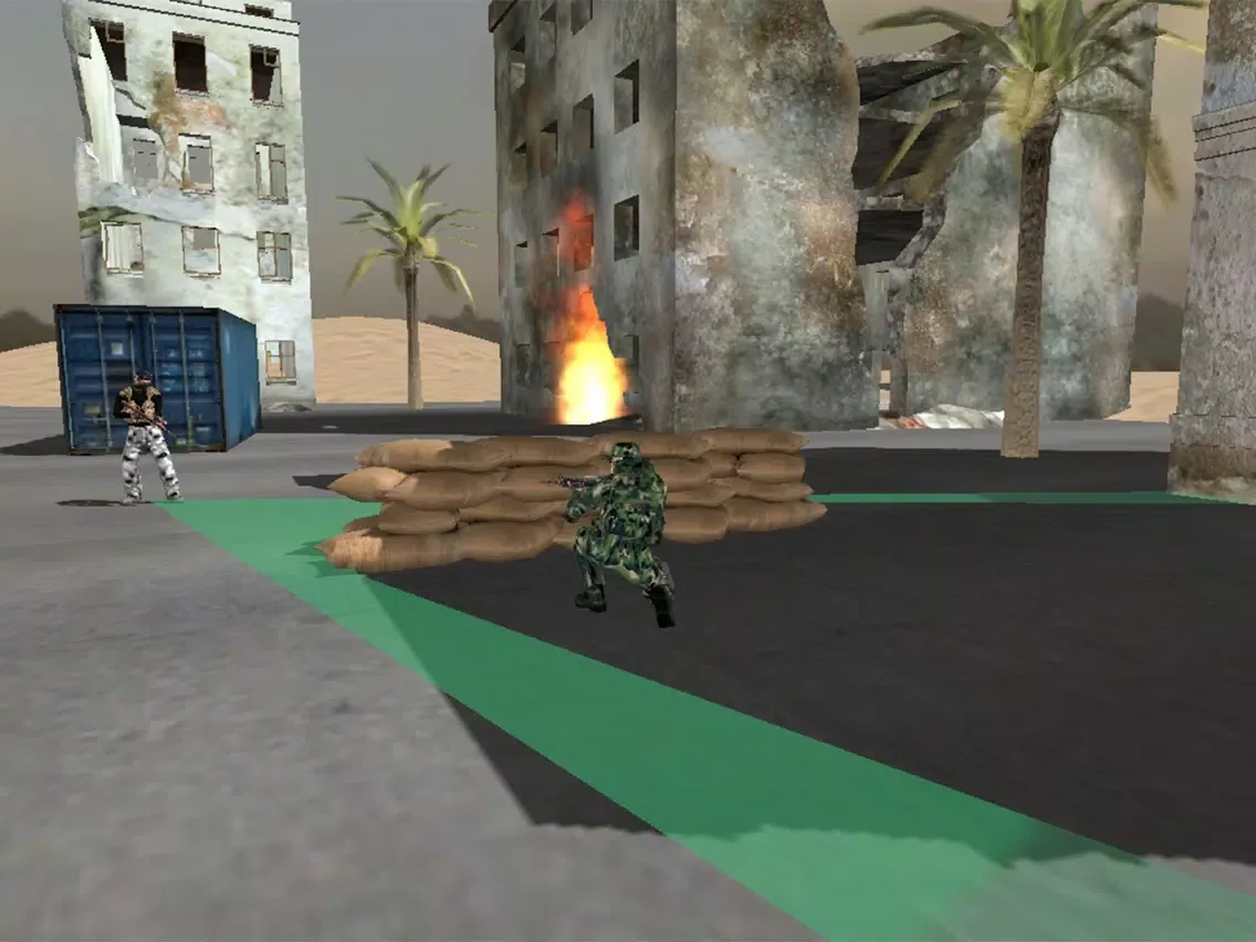 Captures d'écran de Commando: Uncharted Duty iPad 