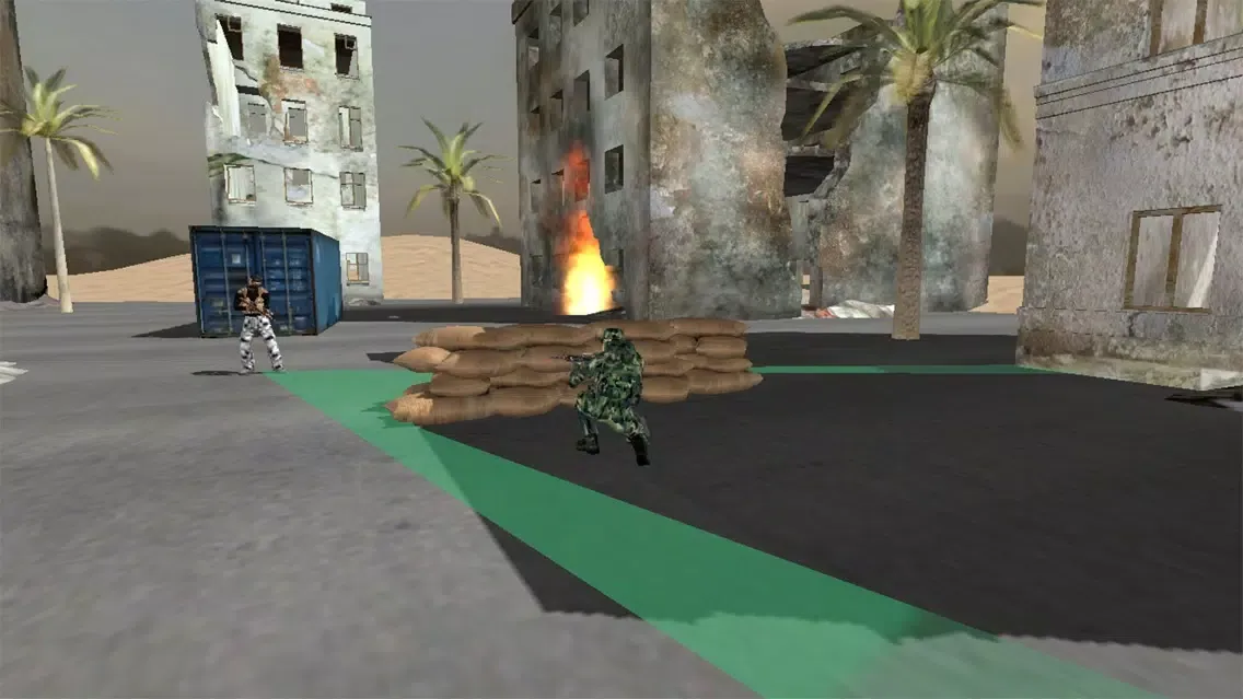 Captures d'écran de Commando: Uncharted Duty