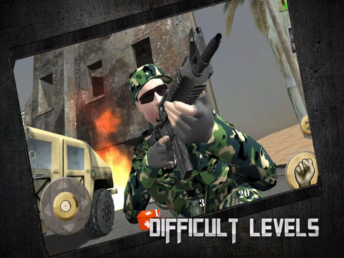 Tangkapan skrin Death Shooter:Commando Duty iPad 