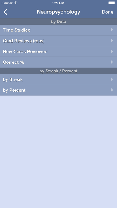 Neuropsych & Abnormal Psych Screenshots