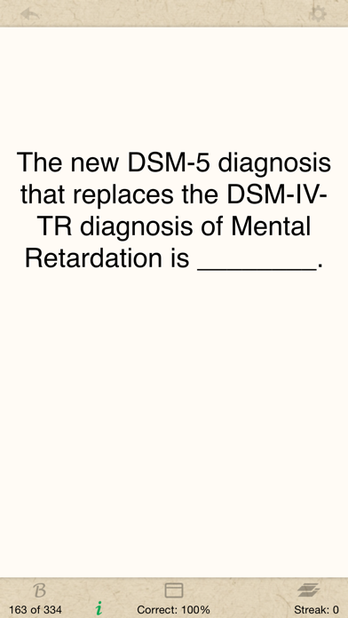 Neuropsych & Abnormal Psych Screenshots