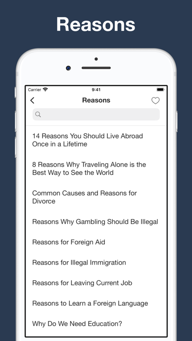 Essay writing materials Screenshots
