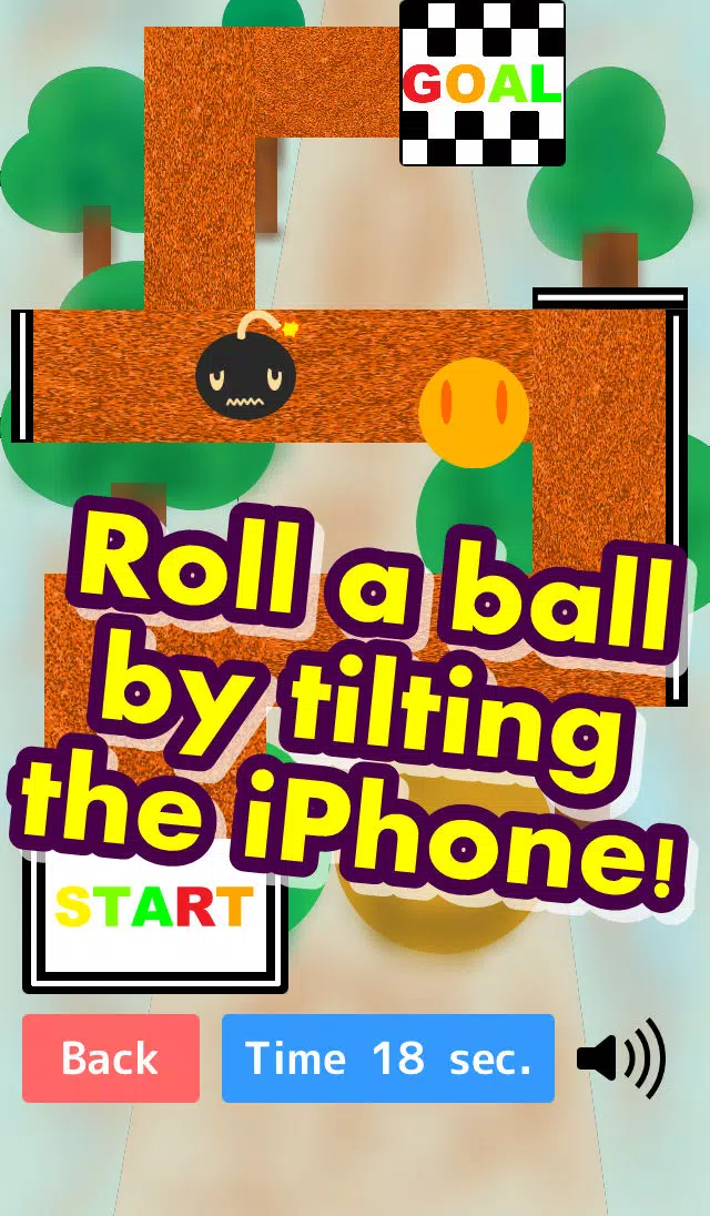 Capturas de tela do Dangerous rolling ball