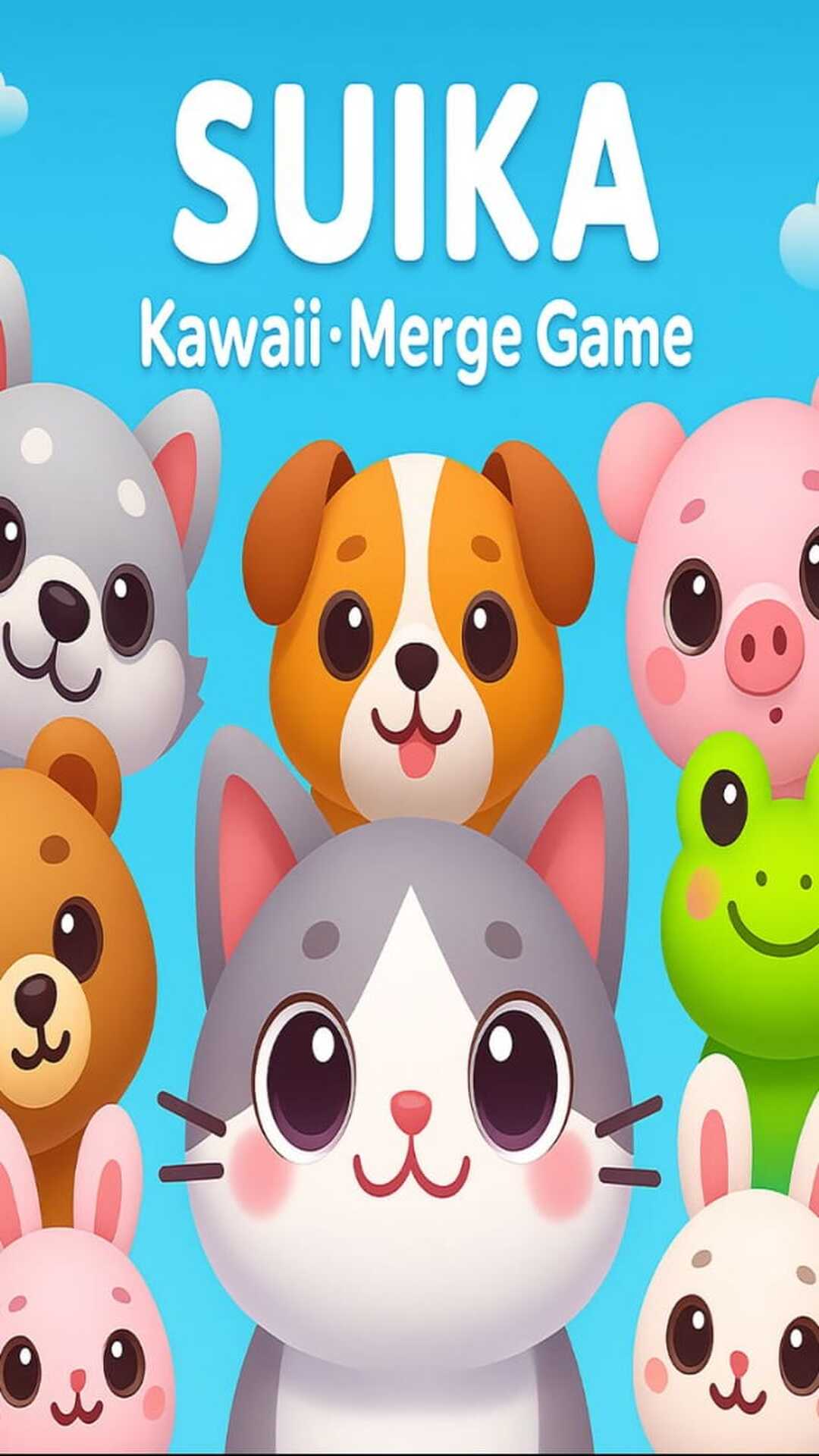 Suika Kawaii Cat Merge game Screenshots