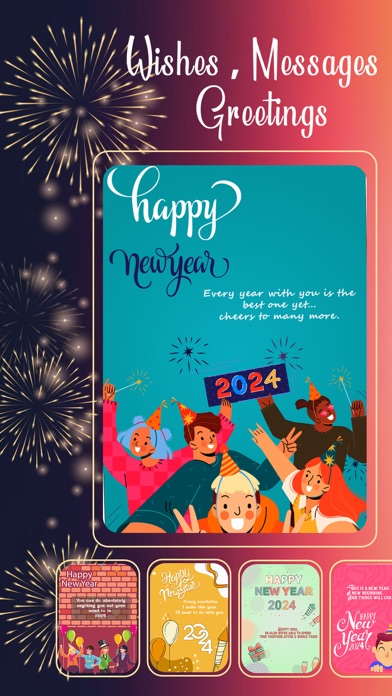 New year Greeting Cards 2024應用截圖