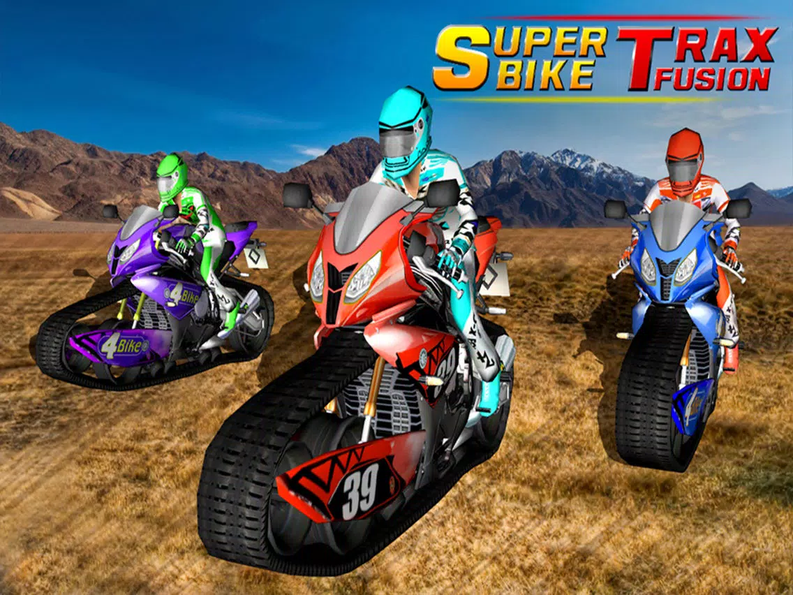 Captures d'écran de Super Bike Trax Fusion - 3D Racing Game iPad 